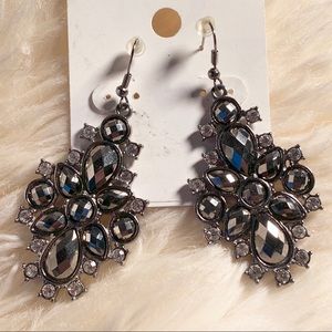 NEW Marcasite & Crystal Earrings